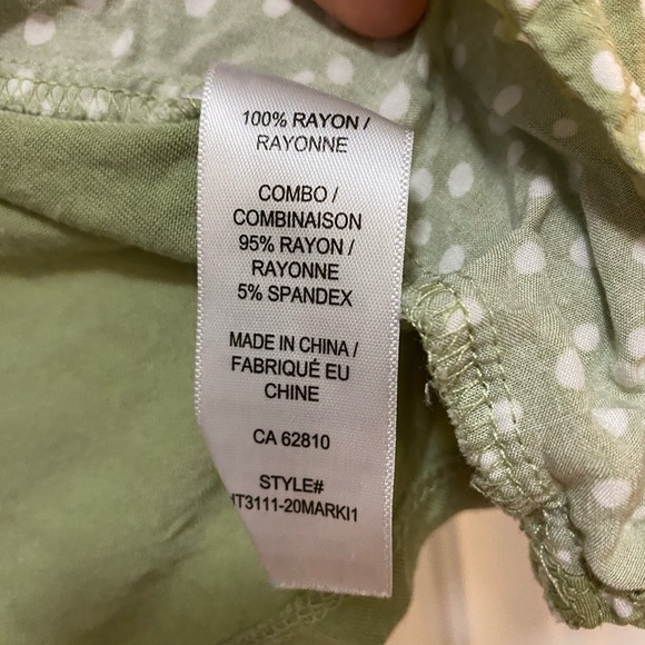 2-Pack Rickis Crop Tops -cotton summer spaghetti strap camisoles tank top size L - Picture 4 of 16